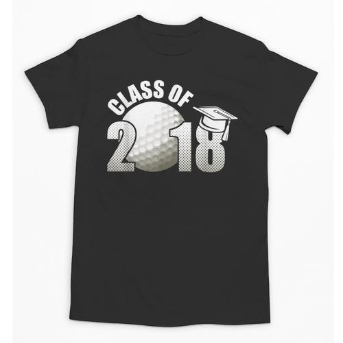 Class Of 2018 Shirts Graduation Senior Golf Unisex T-Shirt - Best Gift Smart