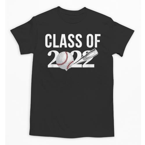 Class Of 2022 Graduation Senior Baseball Player Unisex T-Shirt - Best Gift Smart
