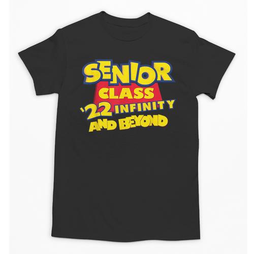 Class Of 2022 Senior 2000s Animated Movie Style Graduation Unisex T-Shirt - Best Gift Smart