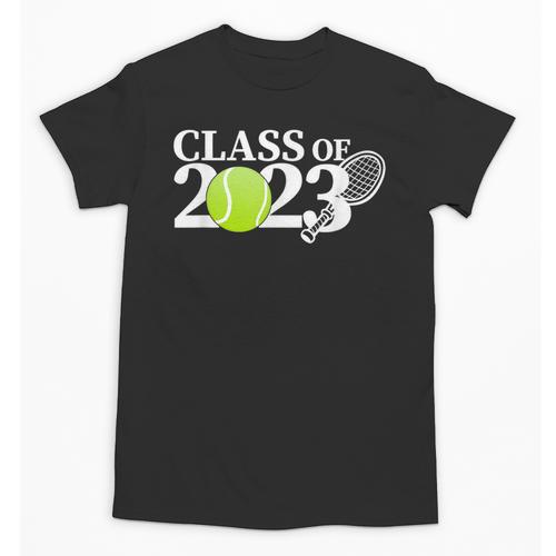 Class Of 2023 Graduation Senior Tennis Player Unisex T-Shirt - Best Gift Smart