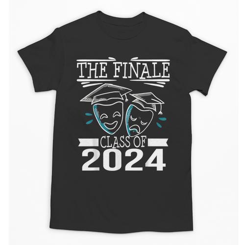 Class Of 2024 Finale Drama Theater Club Actor Graduation Unisex T-Shirt - Best Gift Smart