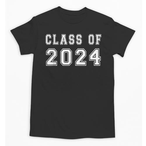Class Of 2024 High School Graduation Date Graduate T Shirt Unisex T-Shirt - Best Gift Smart