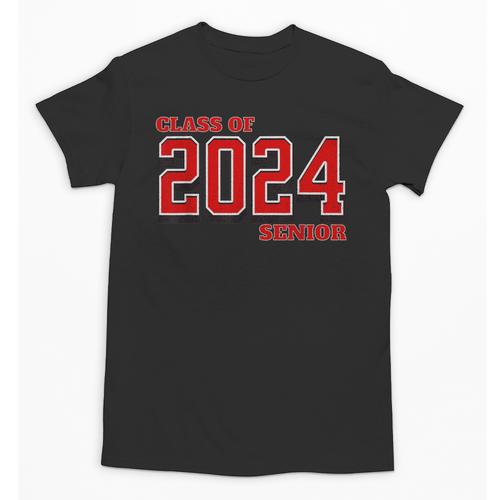 Class Of 2024 Senior Back To School Vintage Graduation Tee Unisex T-Shirt - Best Gift Smart