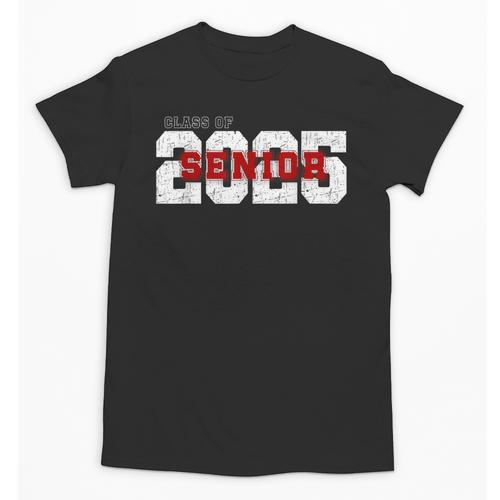 Class Of 2025 Senior Graduation 2025 And Red Unisex T-Shirt - Best Gift Smart