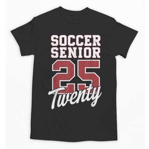 Class Of 2025 Senior 2025 Graduation 2025 Soccer Unisex T-Shirt - Best Gift Smart