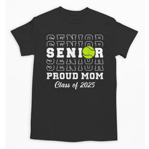 Class Of 2025 Tennis Mom Senior Graduation Graduate Unisex T-Shirt - Best Gift Smart