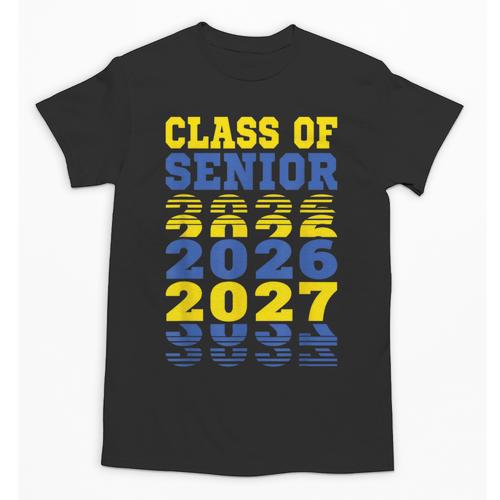 Class Of 2026 2027 Senior Graduation Students Unisex T-Shirt - Best Gift Smart