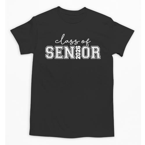 Class Of 2026 Senior 26 Graduation Last First Day Of School Unisex T-Shirt - Best Gift Smart
