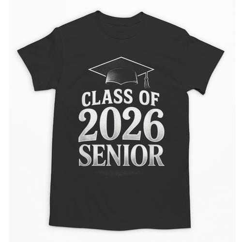 Class Of 2026 Senior Graduation School College Unisex T-Shirt - Best Gift Smart