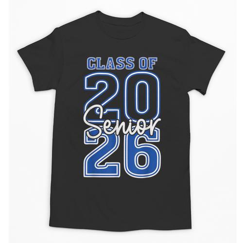 Class Of 2026 Senior Retro Graduation 2026 First Day Vintage Unisex T-Shirt - Best Gift Smart