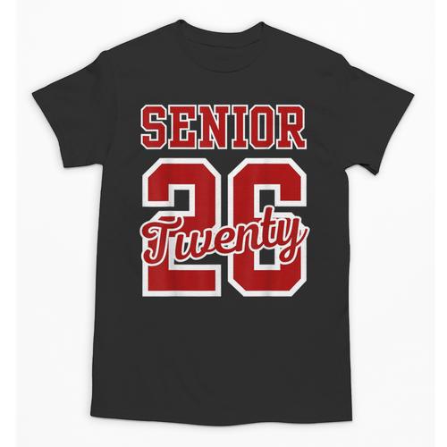 Class Of 2026 Senior 2026 Senior Twenty 26 Graduation Men Unisex T-Shirt - Best Gift Smart