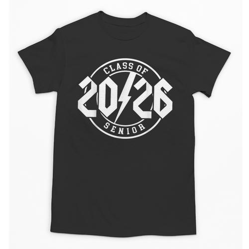 Class Of 2026 Twenty 26 Classic Rock Graduation Senior 2026 Unisex T-Shirt - Best Gift Smart
