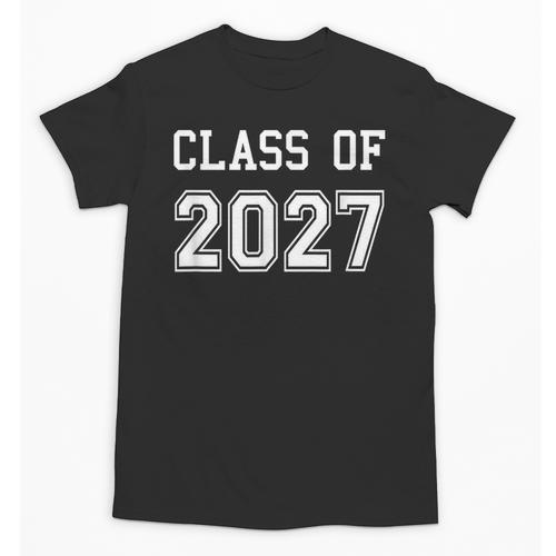 Class Of 2027 Shirt Graduation School Future Graduate Unisex T-Shirt - Best Gift Smart