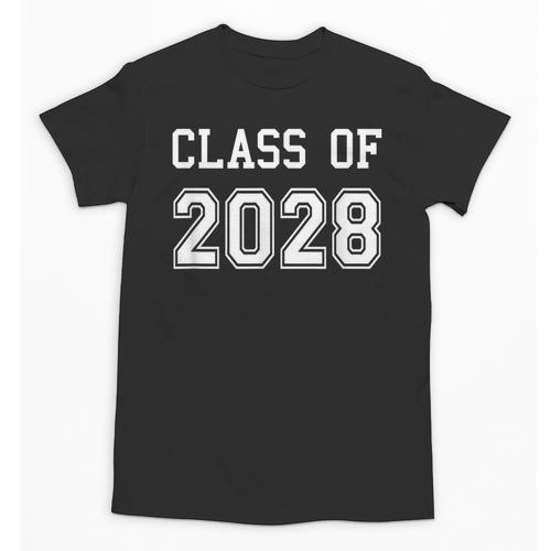 Class Of 2028 Graduation School Grad 2028 Graduate Unisex T-Shirt - Best Gift Smart