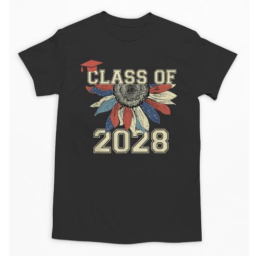 Class Of 2028 High School Graduation Senior 2028 Unisex T-Shirt - Best Gift Smart