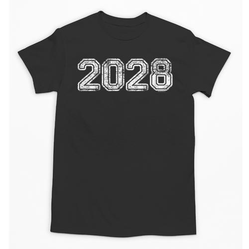 Class Of 2028 Shirt Graduation Him Her Senior 2028 Unisex T-Shirt - Best Gift Smart