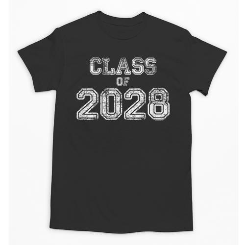 Class Of 2028 Shirt Senior 2028 Graduation Him Her Unisex T-Shirt - Best Gift Smart