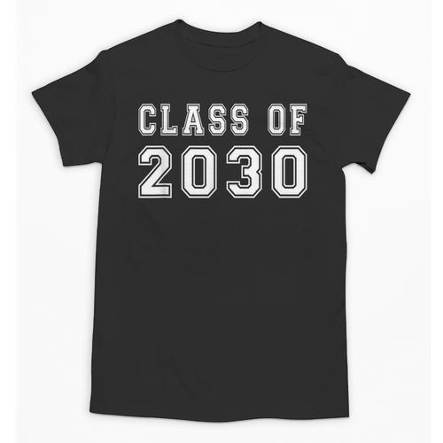Class Of 2030 High School Graduation Date Kindergarten Shirt Unisex T-Shirt - Best Gift Smart