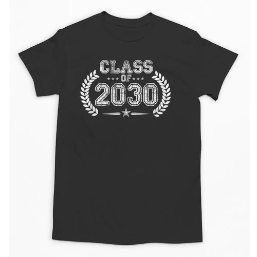 Class Of 2030 Kindergarten To Graduation Future Unisex T-Shirt - Best Gift Smart