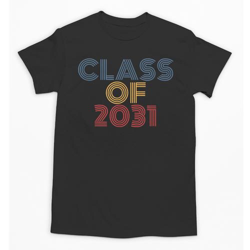 Class Of 2031 Graduation Unisex T-Shirt - Best Gift Smart