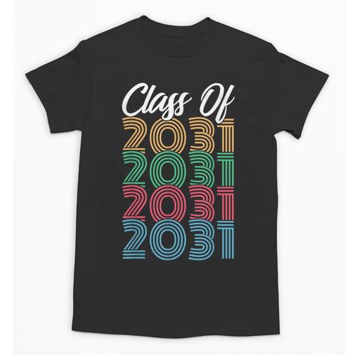 Class Of 2031 Kindergarten Graduation T Shirt Unisex T-Shirt - Best Gift Smart