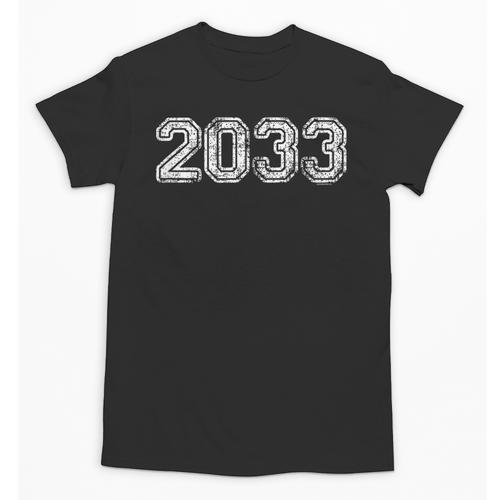 Class Of 2033 Shirt Graduation Him Her Senior 2033 Unisex T-Shirt - Best Gift Smart