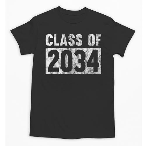Class Of 2034 Preschool Graduation Pre-K Kindergarten Kids Unisex T-Shirt - Best Gift Smart