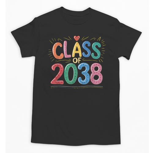 Class Of 2038 Pre K Graduate Preschool Graduation Unisex T-Shirt - Best Gift Smart