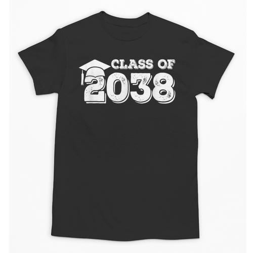 Class Of 2038 Shirt Senior Graduation 2038 Unisex T-Shirt - Best Gift Smart