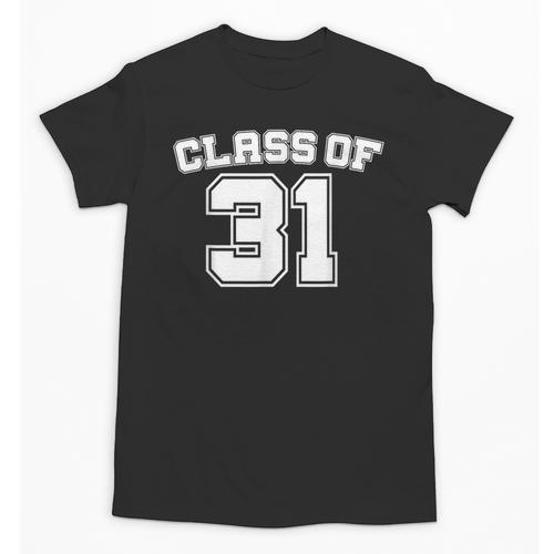 Class Of 31 2031 School Tee Shirt Graduation Class Party Unisex T-Shirt - Best Gift Smart