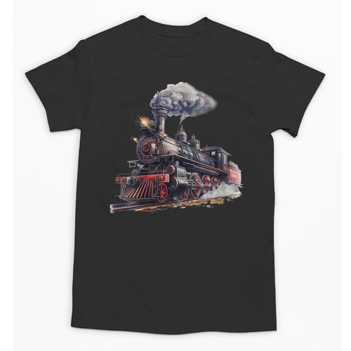 Classic Steam Train Enthusiasts Nostalgia For Train Lovers Unisex T-Shirt - Figerry