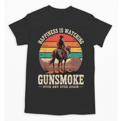 Classic Western Nostalgia Cowboy Sunset Unisex T-Shirt - Figerry