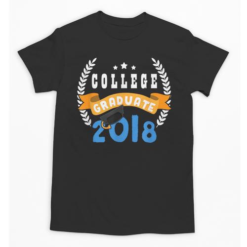 College Graduation Shirts Graduate Grad 2018 Unisex T-Shirt - Best Gift Smart