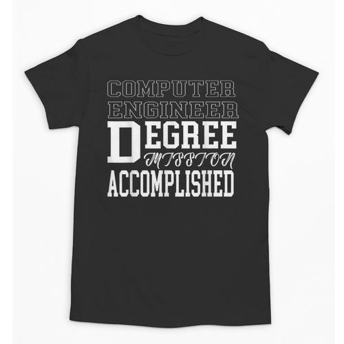 Computer Engineering Degree College Graduation T-Shirt Unisex T-Shirt - Best Gift Smart