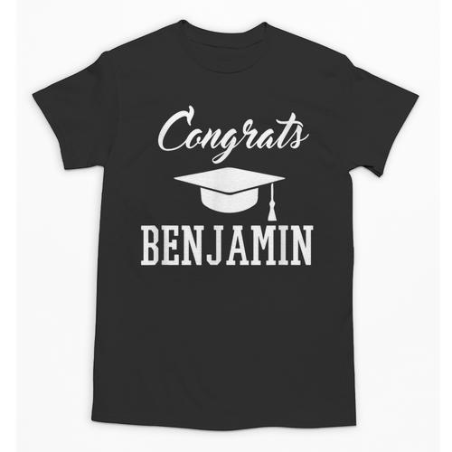 Congrats Benjamin College High School Graduation Unisex T-Shirt - Best Gift Smart