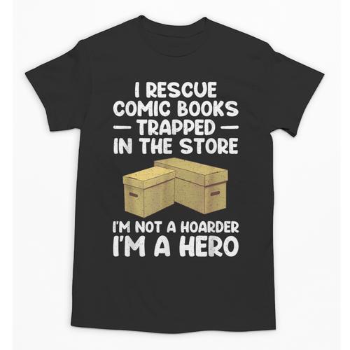 Cool Comic Book For Men Women Comic Book Collector Unisex T-Shirt - Bookorys CA