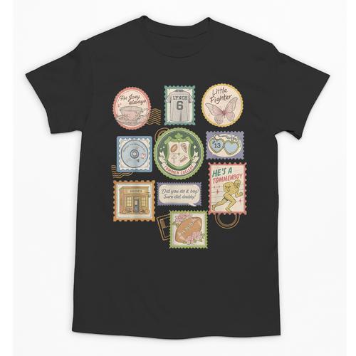 Coquette Boys Of Tommen Books Stamp Tommen College Tees Unisex T-Shirt - Bookorys CA