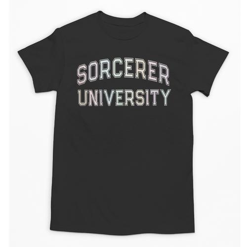 Crazy Sarcastic SORCERER UNIVERSITY Introvert Anti Social Unisex T-Shirt - Raresse
