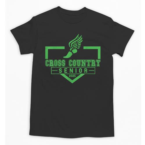 Cross Country Senior Night Senior 2025 Graduation Party 23 Unisex T-Shirt - Best Gift Smart