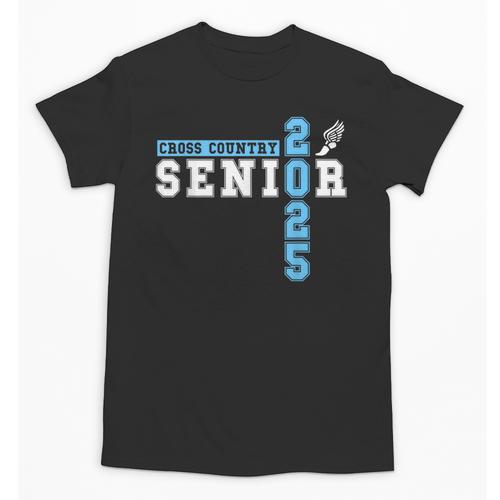 Cross Country Senior Night Senior 2025 Graduation Party 26 Unisex T-Shirt - Best Gift Smart