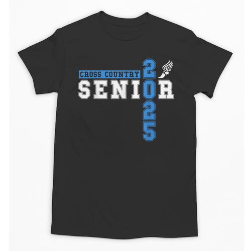 Cross Country Senior Night Senior 2025 Graduation Party 30 Unisex T-Shirt - Best Gift Smart