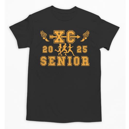 Cross Country Senior Night Senior 2025 Graduation Party 9 Unisex T-Shirt - Best Gift Smart