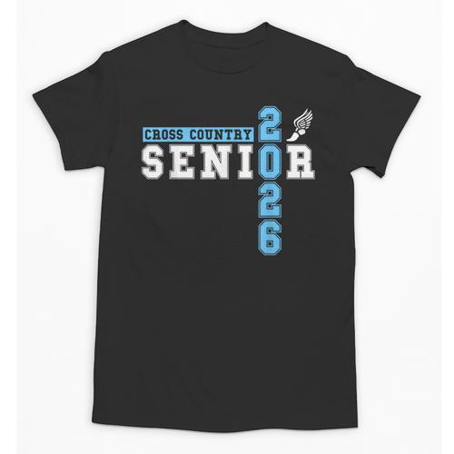 Cross Country Senior Night XC Senior 2026 Graduation 50 Unisex T-Shirt - Best Gift Smart