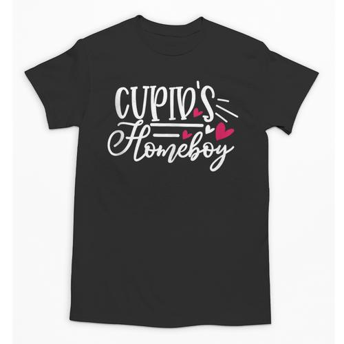 Cupid's Homebody Introvert Valentine's Day Home Unisex T-Shirt - Raresse