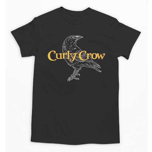 Curly Crow Art And Books Logo Unisex T-Shirt - Bookorys