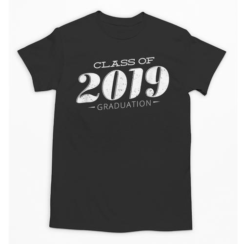 Cute Class Of 2019 Distressed Senior Graduation 2019 Unisex T-Shirt - Best Gift Smart
