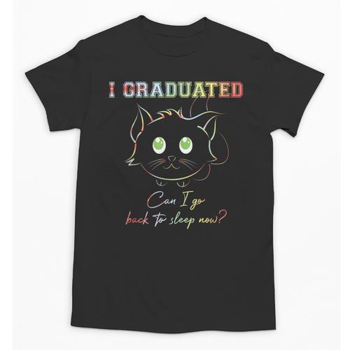Cute Can I Go Back To Sleep Graduation Unisex T-Shirt - Best Gift Smart