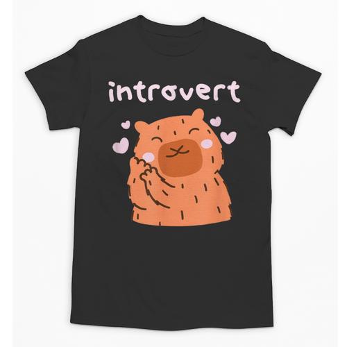 Cute Introvert Graphic Tee Unisex T-Shirt - Raresse