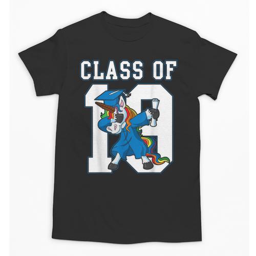Dabbing Graduation Class Of 2019 Unicorn Shirt Unisex T-Shirt - Best Gift Smart