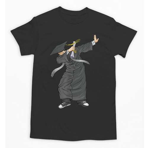 Dabbing Graduation Class Of 2024 Men Graduation Unisex T-Shirt - Best Gift Smart